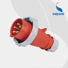 Conector SAIP industrial 5 clavijas 250V enchufes eléctricos interruptores y toma, IP44